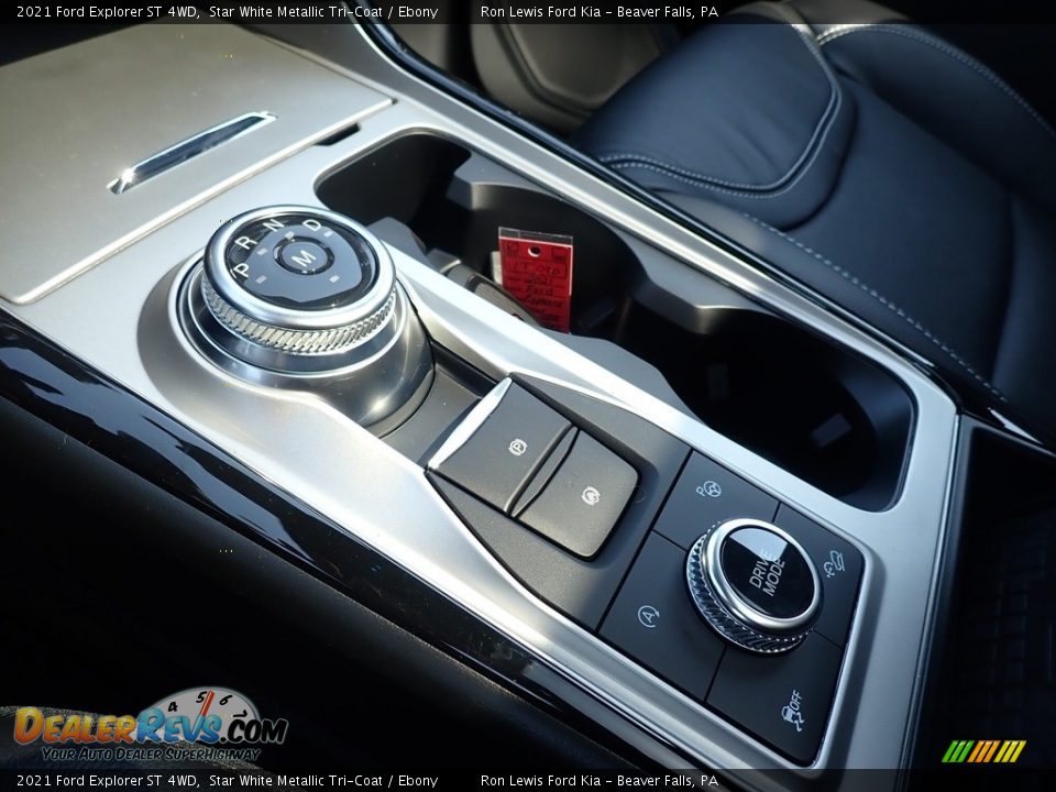 2021 Ford Explorer ST 4WD Star White Metallic Tri-Coat / Ebony Photo #20