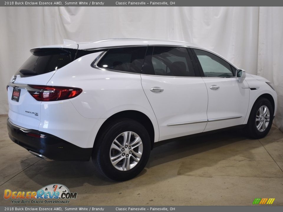 2018 Buick Enclave Essence AWD Summit White / Brandy Photo #2