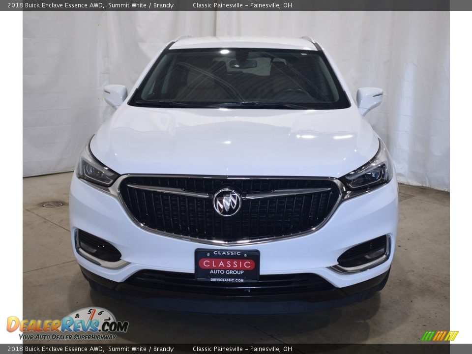 2018 Buick Enclave Essence AWD Summit White / Brandy Photo #4