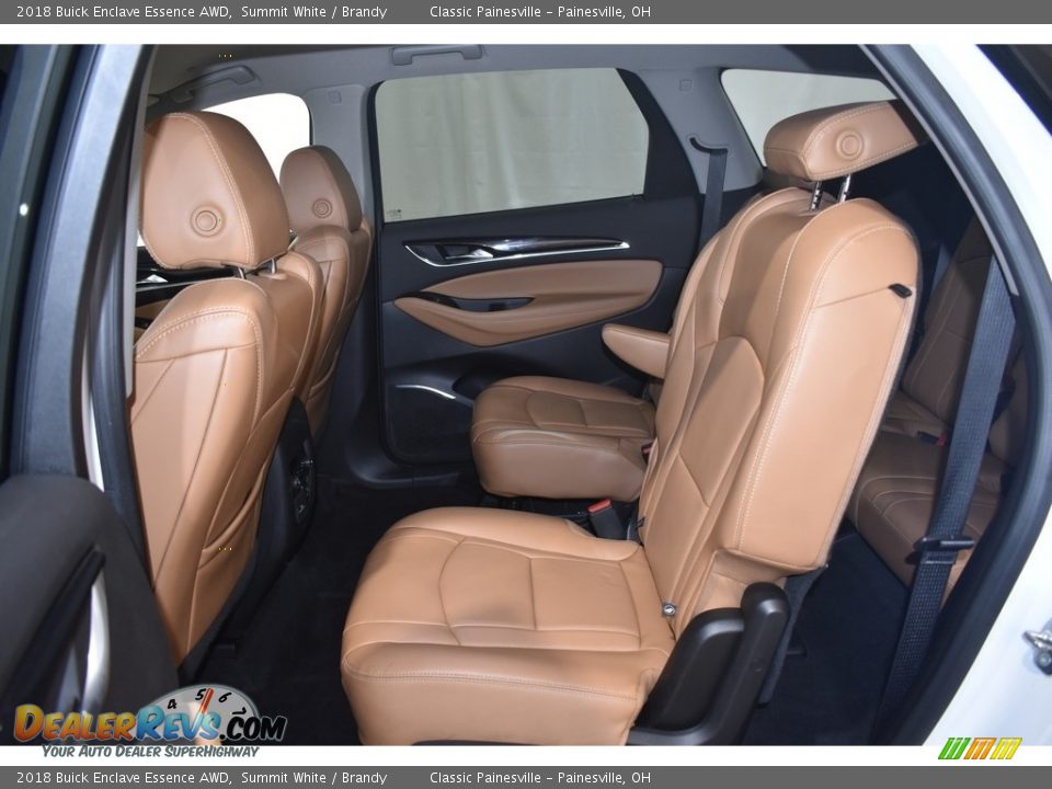 2018 Buick Enclave Essence AWD Summit White / Brandy Photo #7