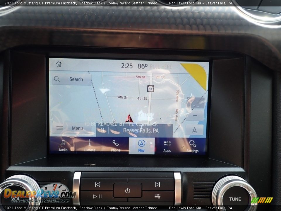 2021 Ford Mustang GT Premium Fastback Shadow Black / Ebony/Recaro Leather Trimed Photo #18