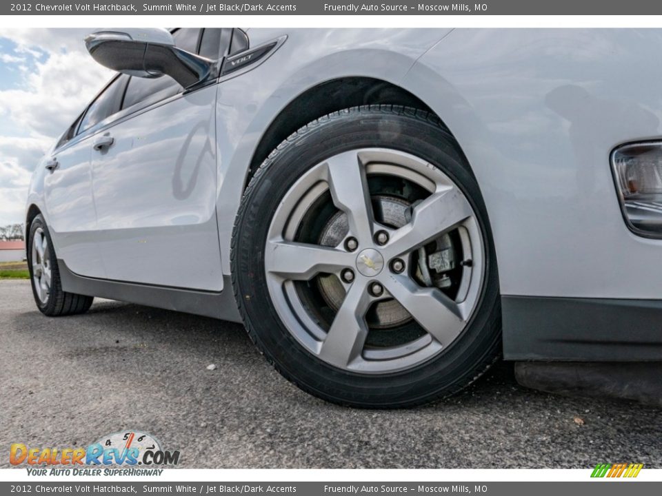 2012 Chevrolet Volt Hatchback Summit White / Jet Black/Dark Accents Photo #2