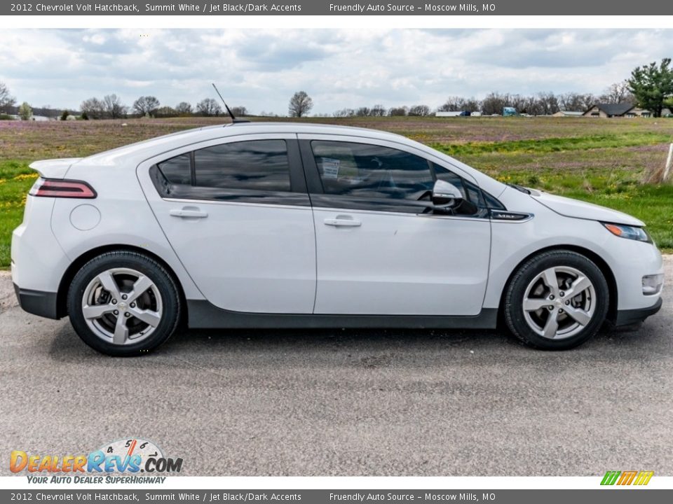 2012 Chevrolet Volt Hatchback Summit White / Jet Black/Dark Accents Photo #3