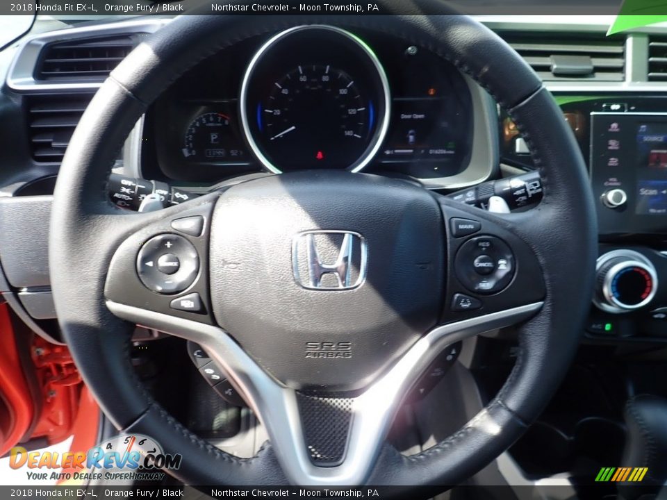 2018 Honda Fit EX-L Steering Wheel Photo #26