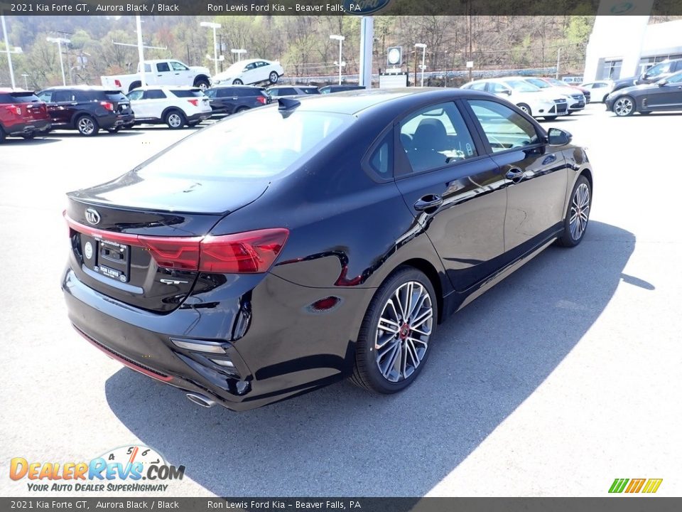 2021 Kia Forte GT Aurora Black / Black Photo #2