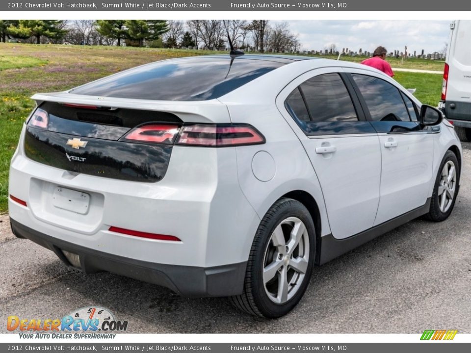 2012 Chevrolet Volt Hatchback Summit White / Jet Black/Dark Accents Photo #4