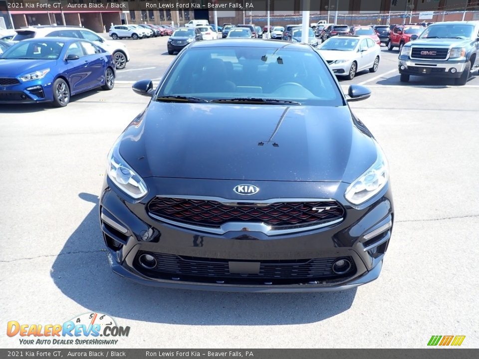2021 Kia Forte GT Aurora Black / Black Photo #4