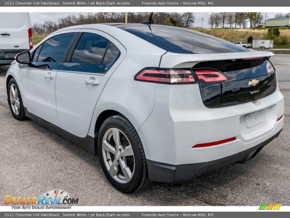 2012 Chevrolet Volt Hatchback Summit White / Jet Black/Dark Accents Photo #6