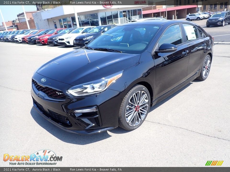 2021 Kia Forte GT Aurora Black / Black Photo #5