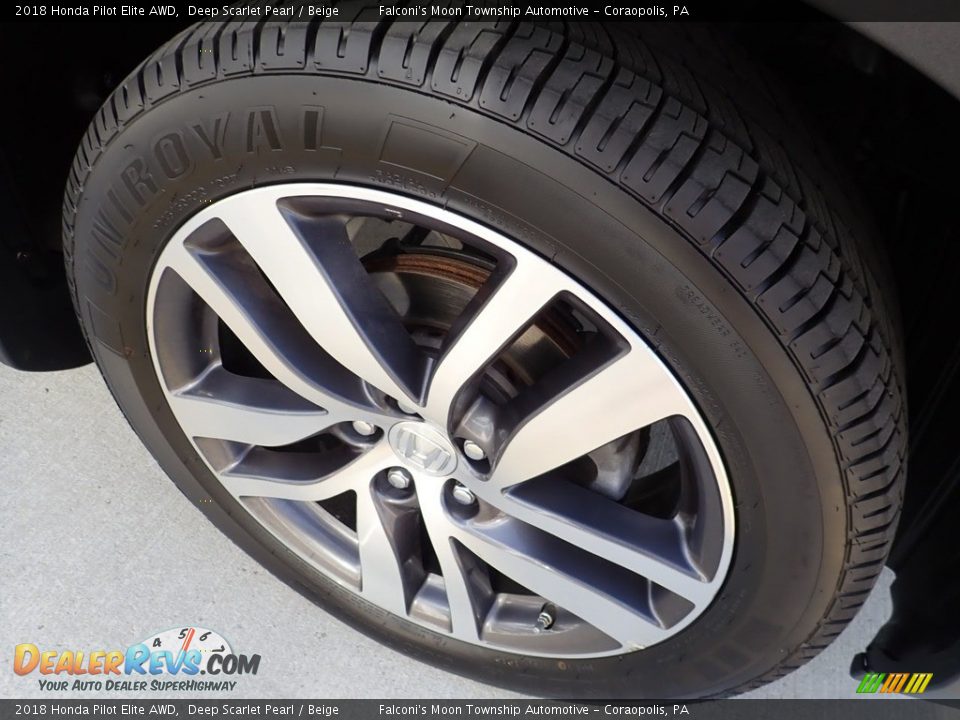 2018 Honda Pilot Elite AWD Wheel Photo #10