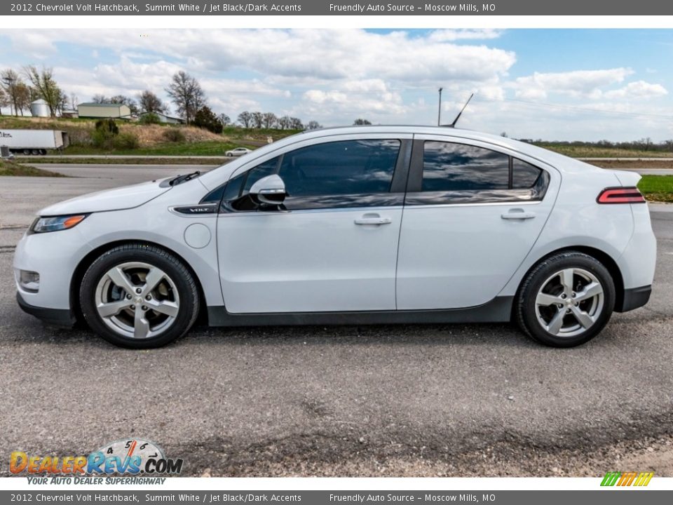 2012 Chevrolet Volt Hatchback Summit White / Jet Black/Dark Accents Photo #7