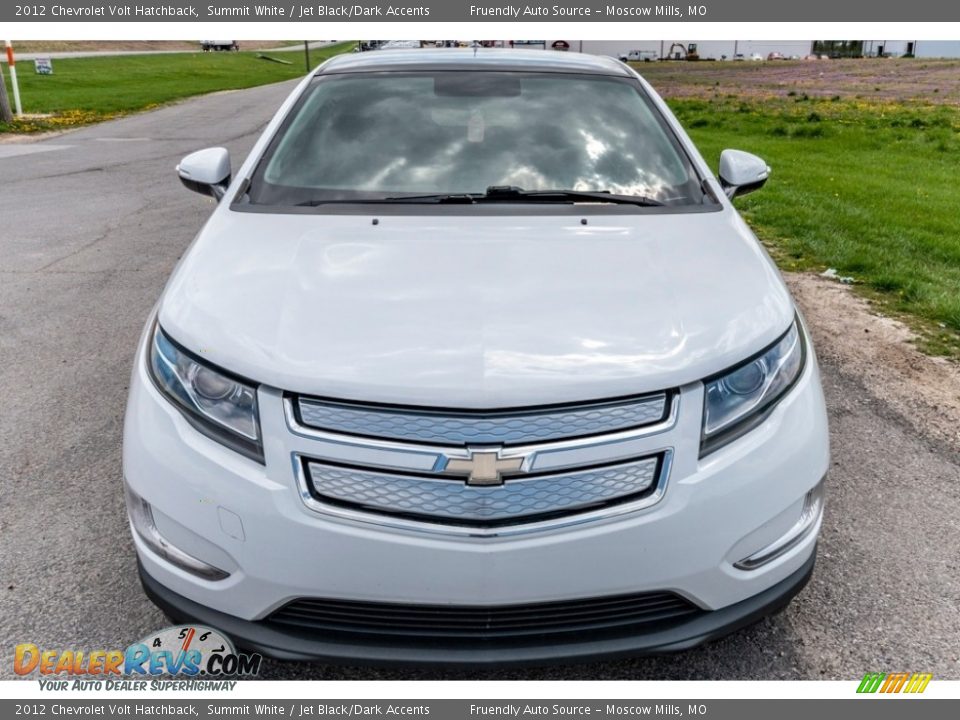 2012 Chevrolet Volt Hatchback Summit White / Jet Black/Dark Accents Photo #9