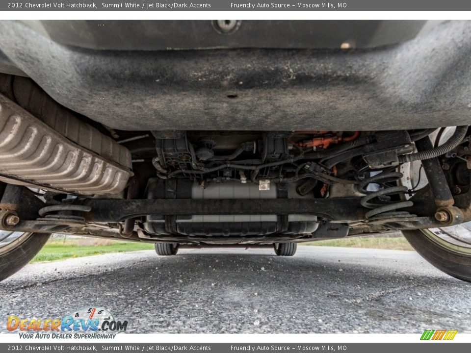 2012 Chevrolet Volt Hatchback Summit White / Jet Black/Dark Accents Photo #13