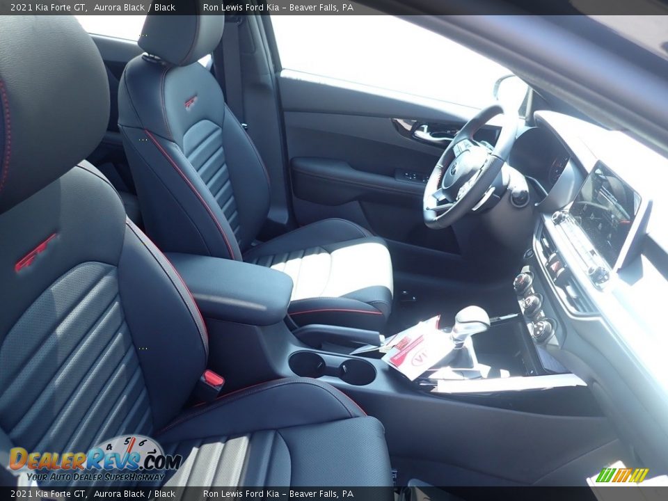 2021 Kia Forte GT Aurora Black / Black Photo #13