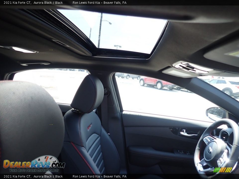 2021 Kia Forte GT Aurora Black / Black Photo #15