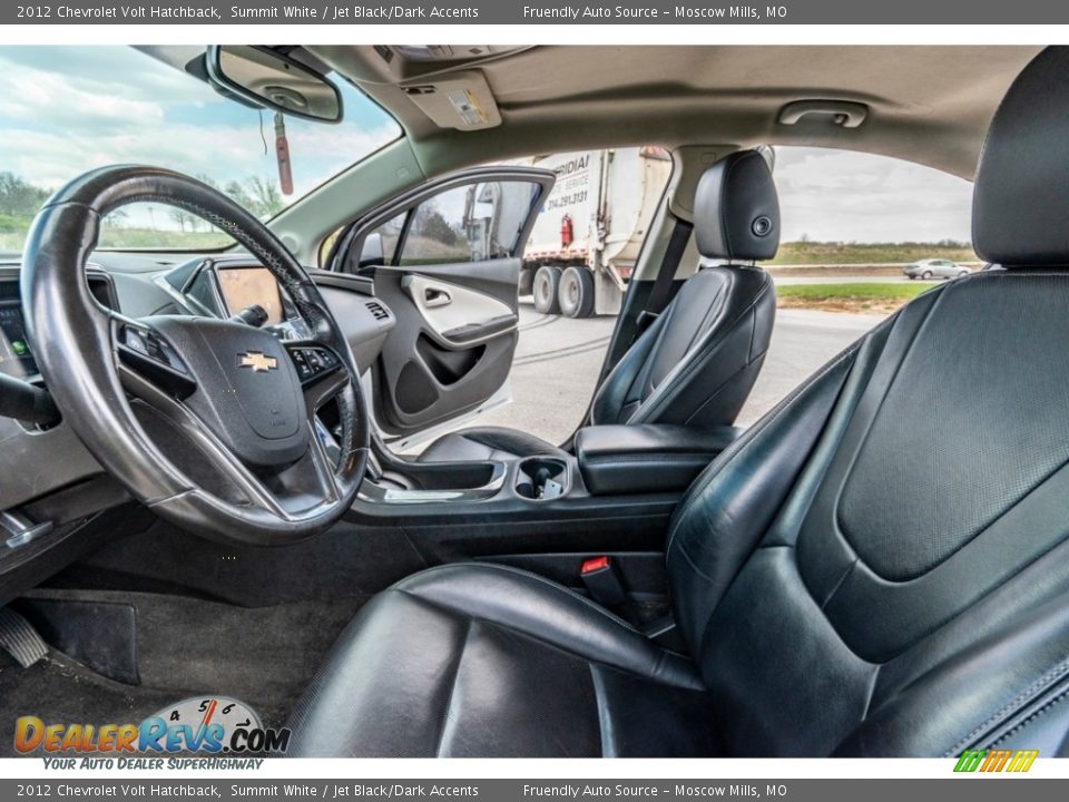 2012 Chevrolet Volt Hatchback Summit White / Jet Black/Dark Accents Photo #18