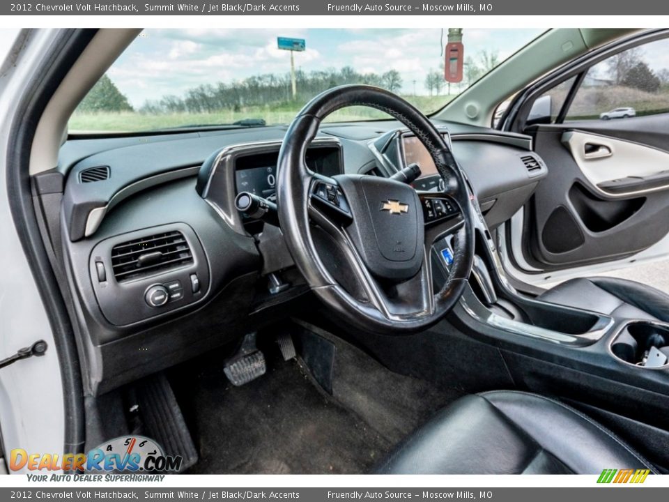 2012 Chevrolet Volt Hatchback Summit White / Jet Black/Dark Accents Photo #19