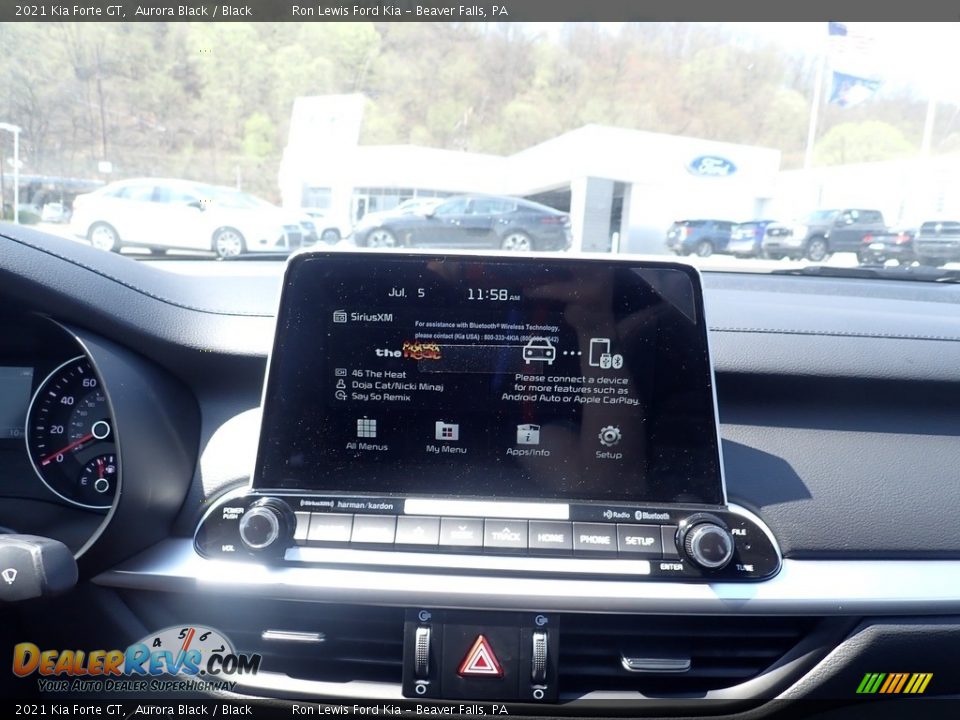 2021 Kia Forte GT Aurora Black / Black Photo #20