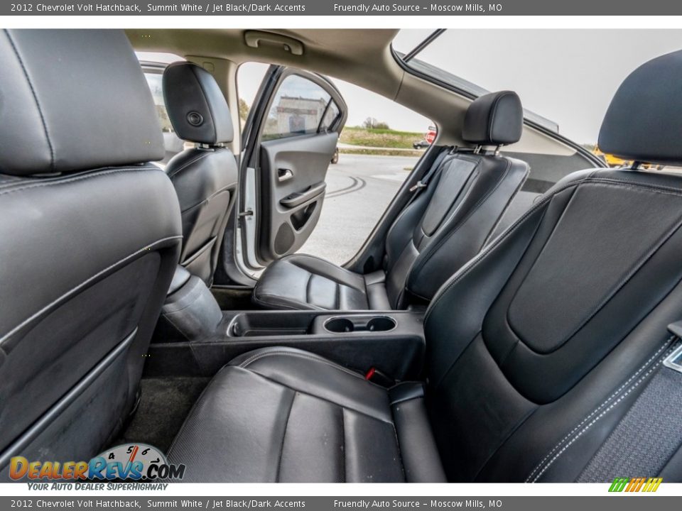 2012 Chevrolet Volt Hatchback Summit White / Jet Black/Dark Accents Photo #22