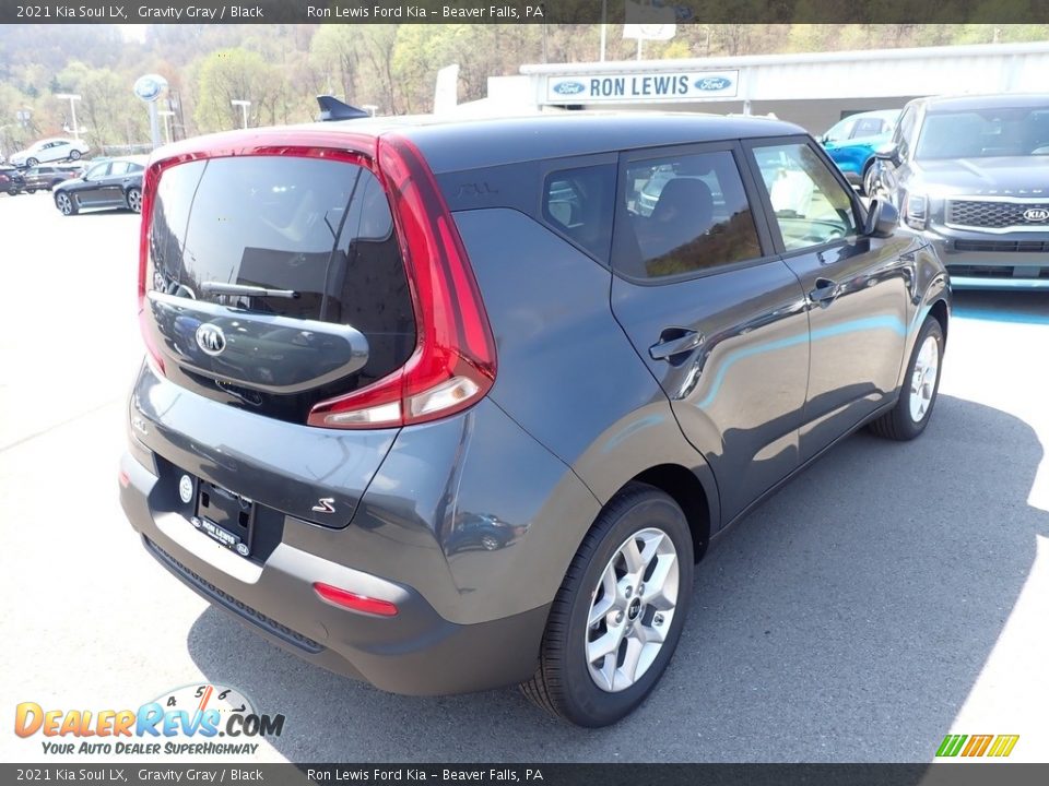 2021 Kia Soul LX Gravity Gray / Black Photo #2