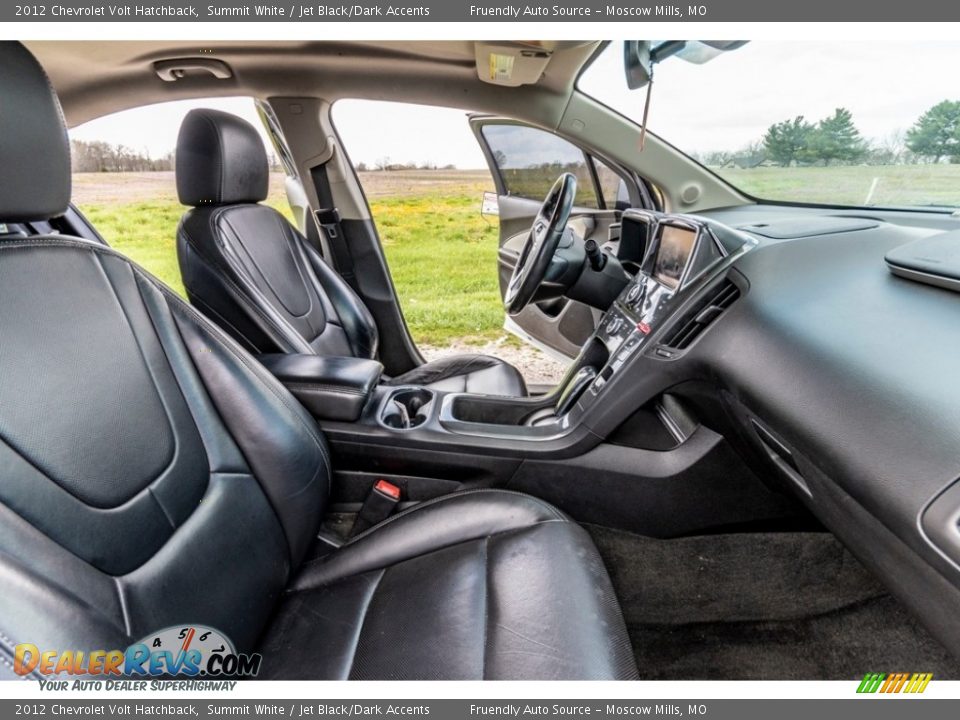 2012 Chevrolet Volt Hatchback Summit White / Jet Black/Dark Accents Photo #28