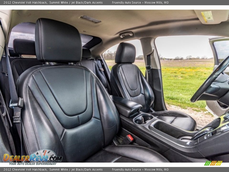 2012 Chevrolet Volt Hatchback Summit White / Jet Black/Dark Accents Photo #29