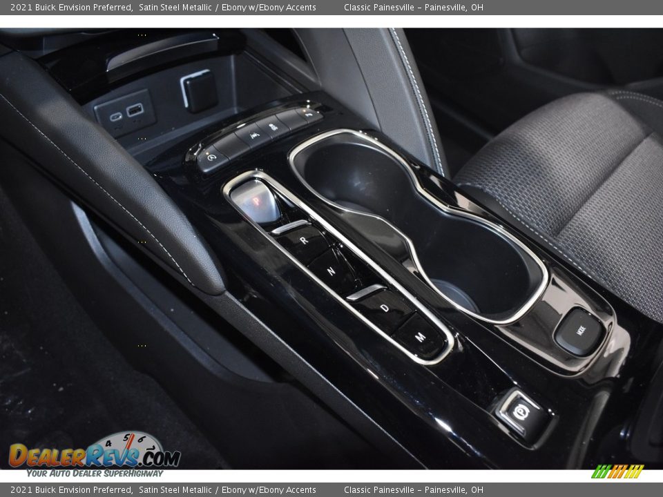 2021 Buick Envision Preferred Satin Steel Metallic / Ebony w/Ebony Accents Photo #8