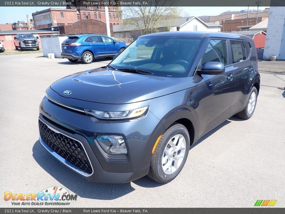 2021 Kia Soul LX Gravity Gray / Black Photo #5