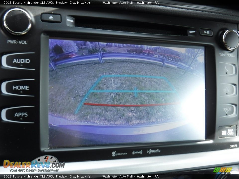 2018 Toyota Highlander XLE AWD Predawn Gray Mica / Ash Photo #4