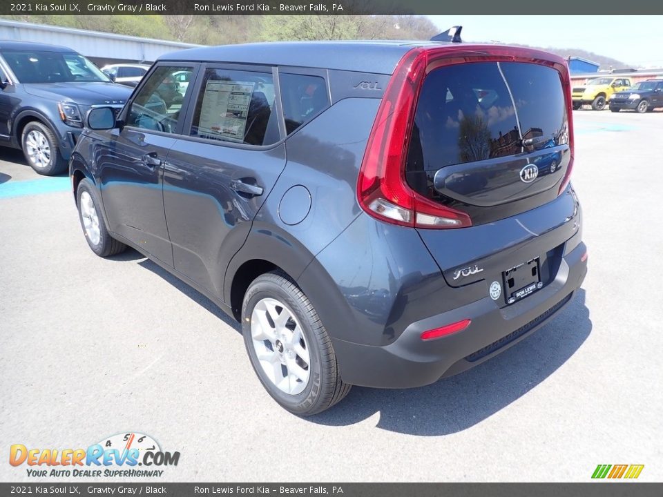 2021 Kia Soul LX Gravity Gray / Black Photo #7