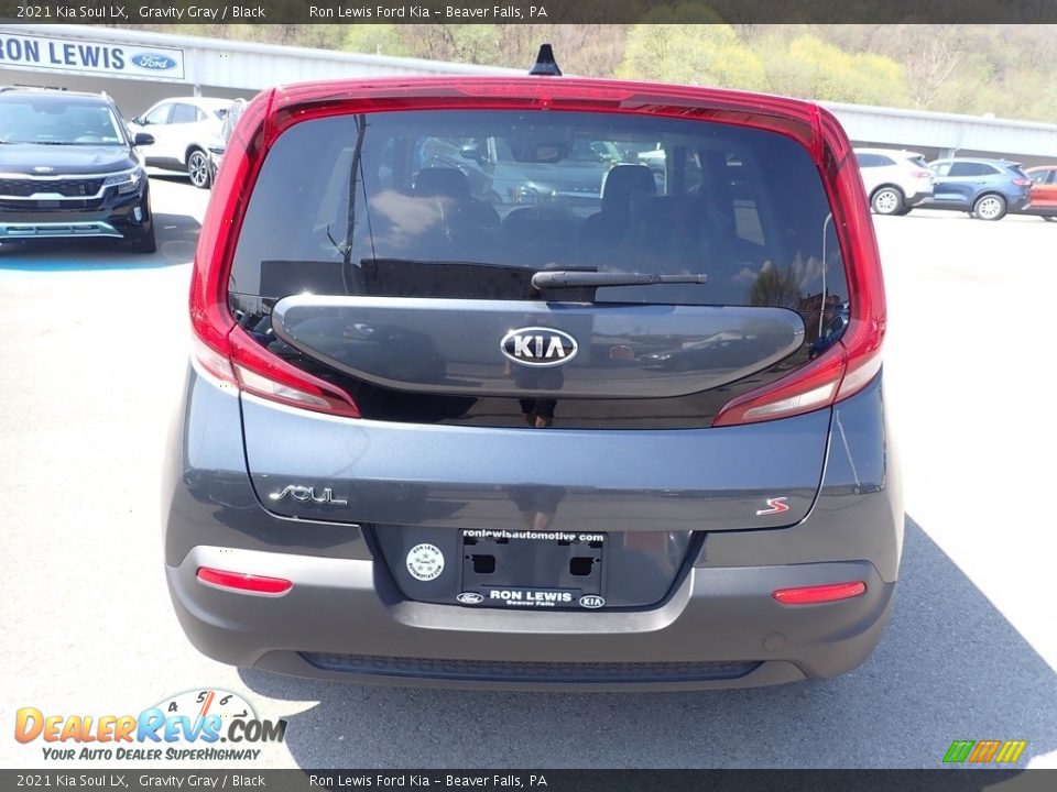 2021 Kia Soul LX Gravity Gray / Black Photo #8