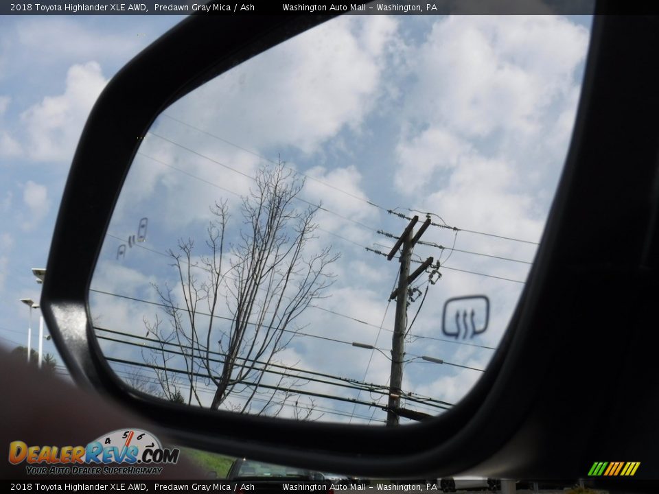 2018 Toyota Highlander XLE AWD Predawn Gray Mica / Ash Photo #7