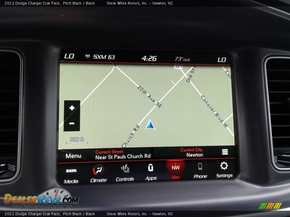 Navigation of 2021 Dodge Charger Scat Pack Photo #24