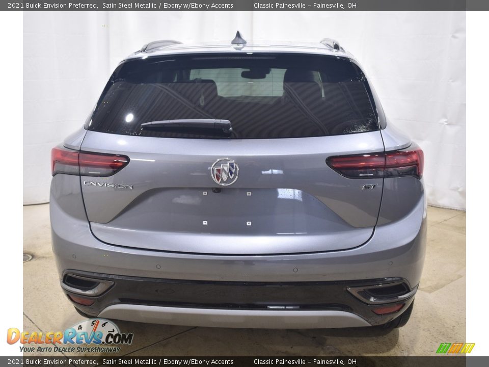 2021 Buick Envision Preferred Satin Steel Metallic / Ebony w/Ebony Accents Photo #3