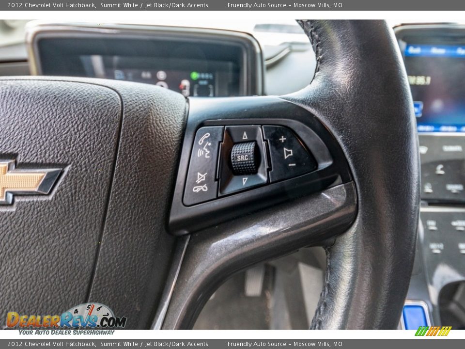 2012 Chevrolet Volt Hatchback Summit White / Jet Black/Dark Accents Photo #34