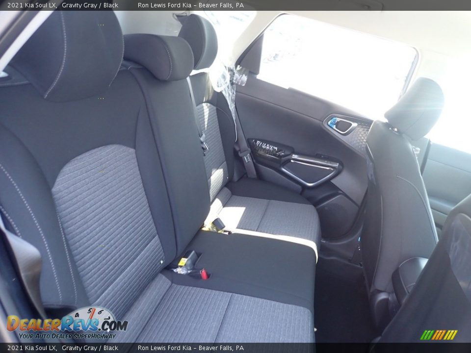 2021 Kia Soul LX Gravity Gray / Black Photo #11