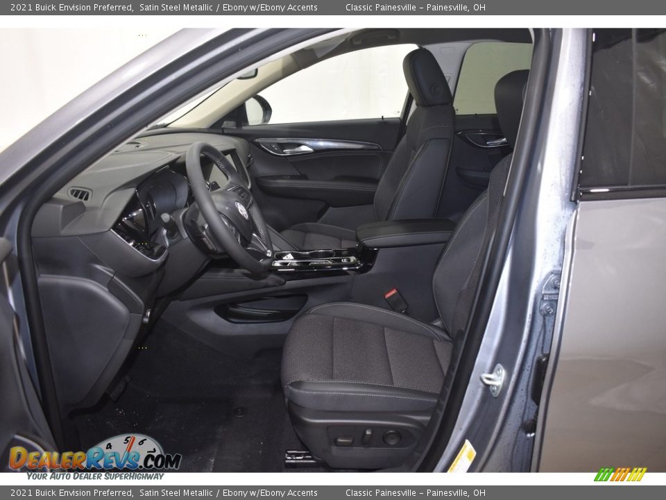 2021 Buick Envision Preferred Satin Steel Metallic / Ebony w/Ebony Accents Photo #5