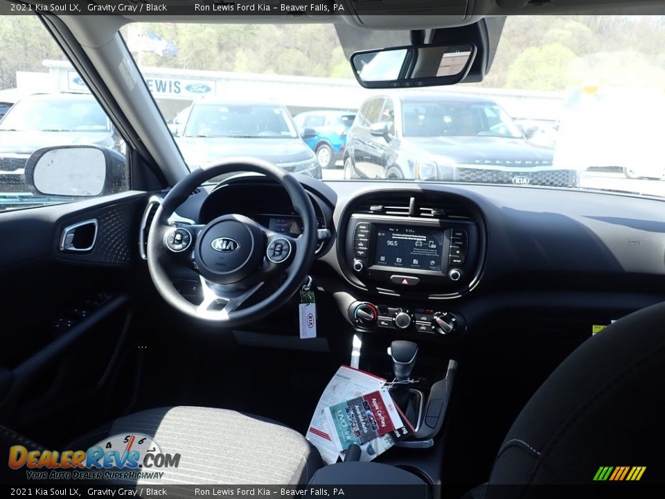 2021 Kia Soul LX Gravity Gray / Black Photo #12