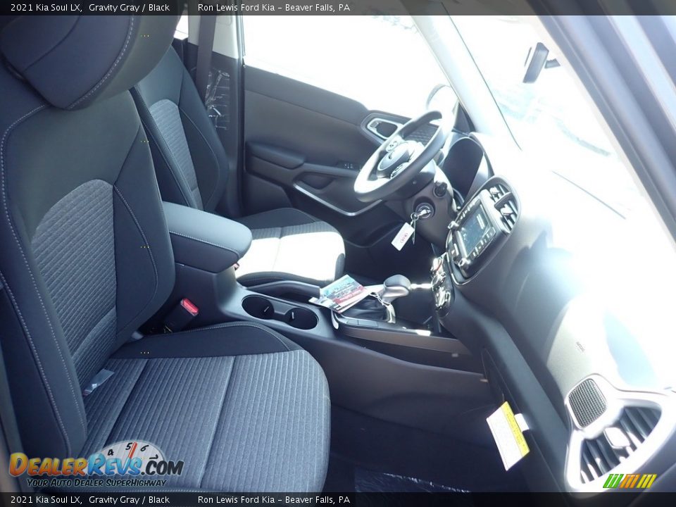 2021 Kia Soul LX Gravity Gray / Black Photo #13