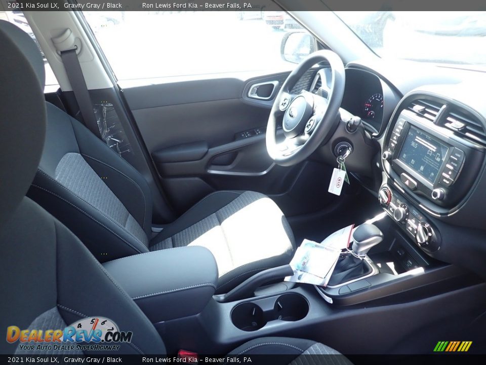 2021 Kia Soul LX Gravity Gray / Black Photo #14