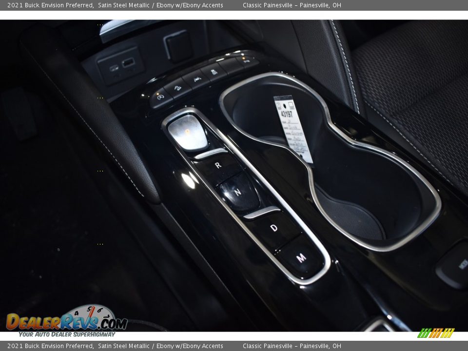 2021 Buick Envision Preferred Satin Steel Metallic / Ebony w/Ebony Accents Photo #11