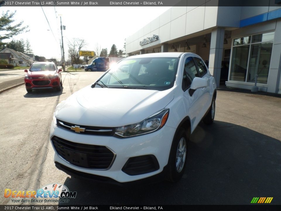 2017 Chevrolet Trax LS AWD Summit White / Jet Black Photo #2