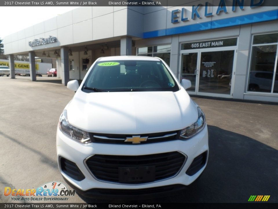 2017 Chevrolet Trax LS AWD Summit White / Jet Black Photo #3