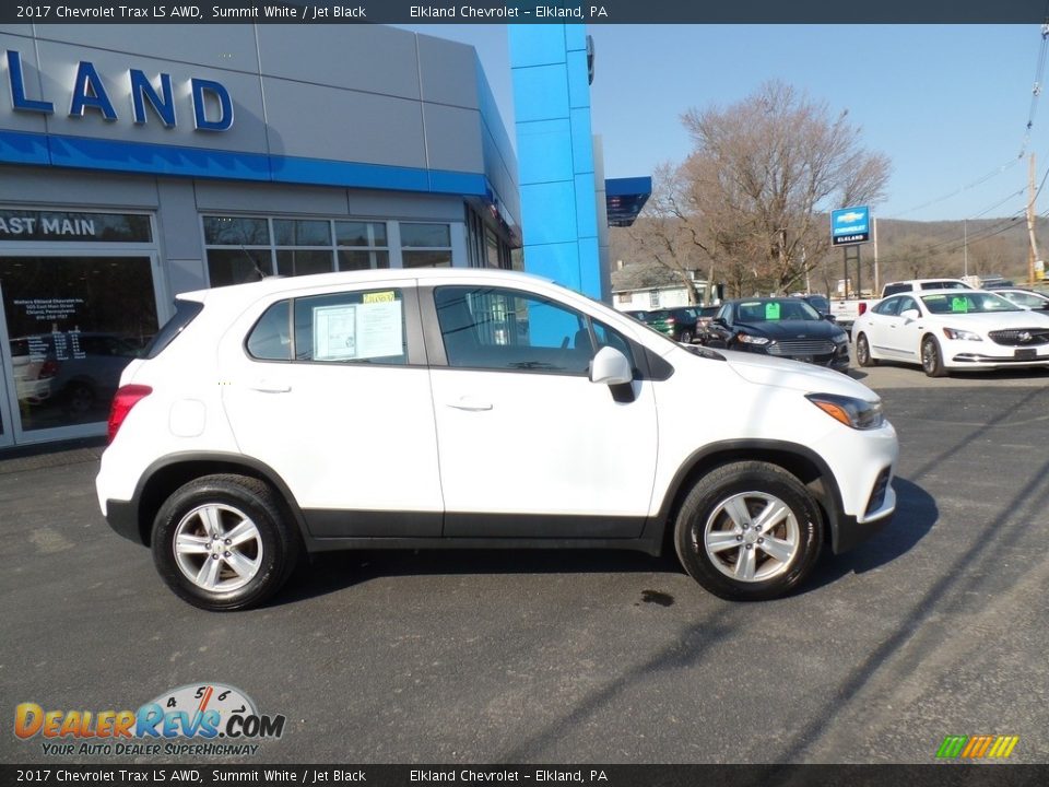 2017 Chevrolet Trax LS AWD Summit White / Jet Black Photo #6