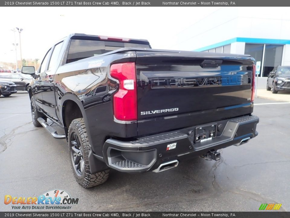 2019 Chevrolet Silverado 1500 LT Z71 Trail Boss Crew Cab 4WD Black / Jet Black Photo #5