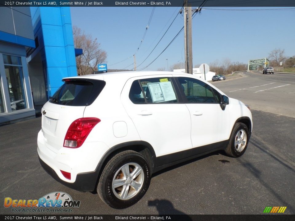 2017 Chevrolet Trax LS AWD Summit White / Jet Black Photo #7