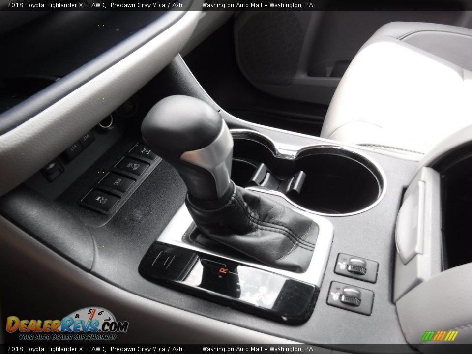 2018 Toyota Highlander XLE AWD Predawn Gray Mica / Ash Photo #27