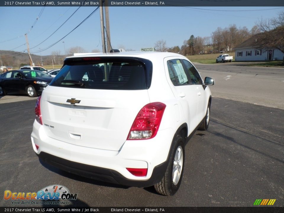 2017 Chevrolet Trax LS AWD Summit White / Jet Black Photo #8