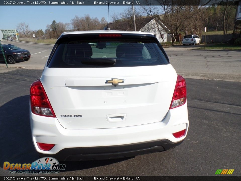 2017 Chevrolet Trax LS AWD Summit White / Jet Black Photo #9