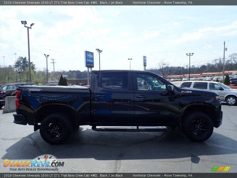 2019 Chevrolet Silverado 1500 LT Z71 Trail Boss Crew Cab 4WD Black / Jet Black Photo #9